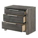 Casimiro Gray Nightstand - Ornate Home