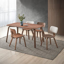 Casson Walnut Dining Table - Ornate Home