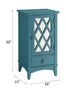 Ceara Chrome Accent Table - Ornate Home
