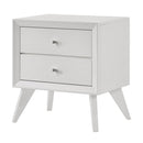 Cerys White Nightstand - Ornate Home