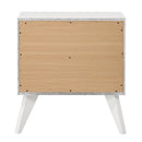 Cerys White Nightstand - Ornate Home