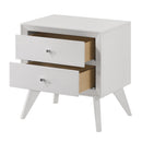 Cerys White Nightstand - Ornate Home