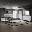 Cerys White Nightstand - Ornate Home