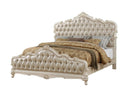 Chantelle Pearl White Queen Bed - Ornate Home
