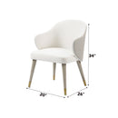 Charity Gray Oak Side Chair (Set of 2) - Ornate Home
