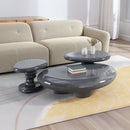 Charlene Gray High Gloss Coffee Table - Ornate Home