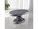 Charlene Gray High Gloss End Table - Ornate Home