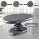 Charlene Gray High Gloss End Table - Ornate Home