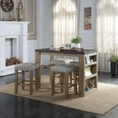 Charnell Counter Height Stool (Set-2) - Ornate Home