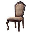 Chateau De Ville Beige/Espresso Side Chair (Set of 2) - Ornate Home