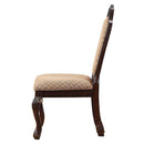 Chateau De Ville Beige/Espresso Side Chair (Set of 2) - Ornate Home