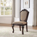 Chateau De Ville Beige/Espresso Side Chair (Set of 2) - Ornate Home