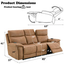 Chavis Brown Power Motion Sofa w/USB & Power Headrest - Ornate Home
