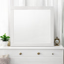 Chelsie White Mirror - Ornate Home