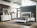 Chelsie White Mirror - Ornate Home