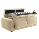 Chesney Beige Sofa W/Sleeper - Ornate Home