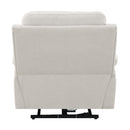 Chriki Beige Power Recliner - Ornate Home
