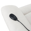 Chriki Beige Power Recliner - Ornate Home