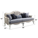 Ciddrenar White Sofa W/5 Pillows - Ornate Home