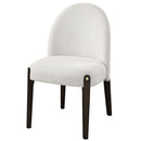 Clayten Beige & Espreeso Side Chair (Set of 2) - Ornate Home