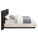 Clayten Beige/Espresso Eastern King Bed - Ornate Home