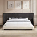 Clayten Beige/Espresso Queen Bed - Ornate Home