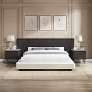 Clayten Beige/Espresso Queen Bed - Ornate Home