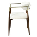 Clayten Brown Oak Arm Chair (Set of 2) - Ornate Home
