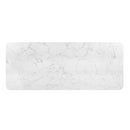 Clayten Engineering Natural Marble Top/Espresso Dining Table - Ornate Home