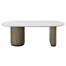 Clayten Engineering Top/Light Oak Dining Table - Ornate Home