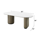 Clayten Engineering Top/Light Oak Dining Table - Ornate Home