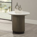 Clayten Engineering Top/Light Oak End Table - Ornate Home