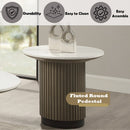 Clayten Engineering Top/Light Oak End Table - Ornate Home