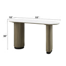 Clayten Engineering Top/Light Oak Sofa Table w/Engineering Top - Ornate Home