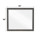 Clayten Espresso Mirror - Ornate Home