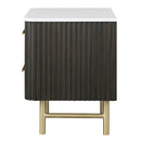Clayten Espresso Nightstand - Ornate Home