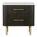 Clayten Espresso Nightstand - Ornate Home