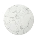 Clayten White/Espreeso End Table - Ornate Home