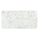 Clayten White/Espresso Dining Table w/ Natural Marble Top - Ornate Home