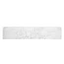 Clayten White/Espresso Server w/Marble Top & Fireplace - Ornate Home
