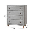 Cleo Gray Chest - Ornate Home