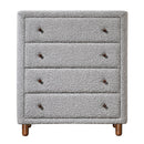 Cleo Gray Chest - Ornate Home