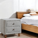 Cleo Gray Nightstand - Ornate Home