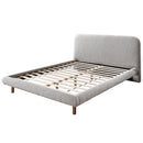 Cleo Gray Queen Bed - Ornate Home