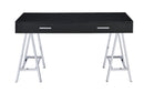 Coleen Black Writing Desk W/USB - Ornate Home