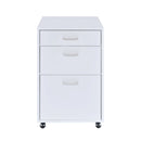 Coleen White File Cabinet - Ornate Home