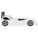 Colen White Car Bed (Twin) - Ornate Home