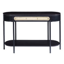 Colson Black Sofa Table - Ornate Home