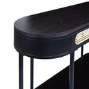 Colson Black Sofa Table - Ornate Home