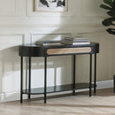 Colson Black Sofa Table - Ornate Home